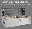 BRAND NEW ALUMINUM DIAMOND PLATE TRUCK TRAILER STORAGE UTILITY BOX - SHIPPING ONLY