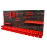 BRAND NEW STORAGE RACK WITH TOOLHOLDERS AND PARTS BINS - SHIPPING ONLY