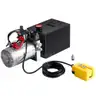 BRAND NEW 12 QUART 12 VOLT HYDRAULIC PUMP DUMP TRUCK TRAILER TOW TRUCK MAN LIFT LOG SPLITTER - SHIPPING ONLY