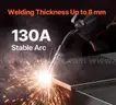 BRAND NEW 130 AMP MIG WIRE WELDER WELDING AUTO AUTOMOTIVE SHOP FARM - SHIP ONLY