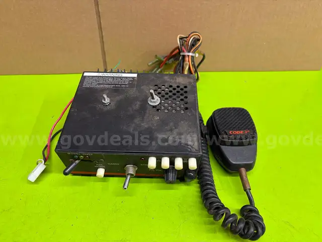 USED CODE3 SIREN  - SHIPPING ONLY - MA