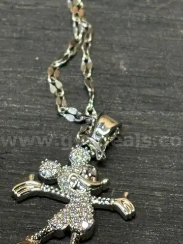 DISNEY MICKEY MOUSE NECKLACE NEW - SHIPPING ONLY - MA