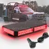 BRAND NEW RED LED MAGNET MOUNT MINI LIGHT BAR LIGHTBAR FIRE EMS POLICE SECURITY - SHIP ONLY