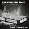 BRAND NEW RED / WHITE LED MAGNET MOUNT MINI LIGHT BAR LIGHTBAR FIRE EMS POLICE SECURITY - SHIP ONLY
