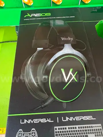 NEW GAMING HEADSET - SHIPPING ONLY - MA