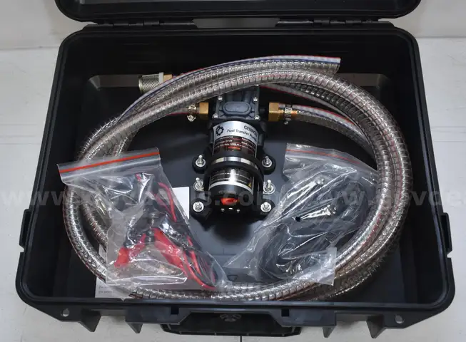 BRAND NEW 12 VOLT TRANSFER PUMP KIT GAS DIESEL FUEL LIQUID - SHIPPING ONLY