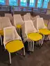 Herman Miller Sayl Side Office Chair 4 Leg Wheel Glides without Arms. Qt: 10