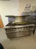 American Range 10 burner stove with double oven