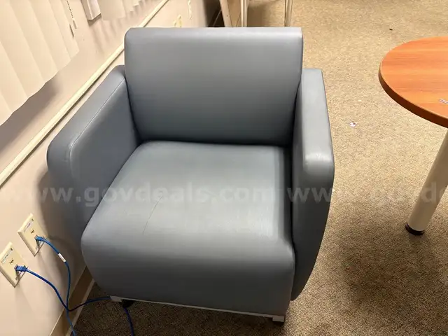 3 Modern lounge armchairs