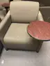 Ten Lounge Armchair with Swivel Tablet Arm