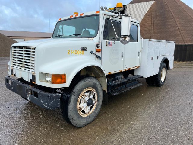 1994 International 4900 Crew Cab - Utility Body with 7.6L L6 DIESEL ...