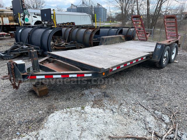 1999 Monroe Towmaster Equipment Trailer | GovDeals