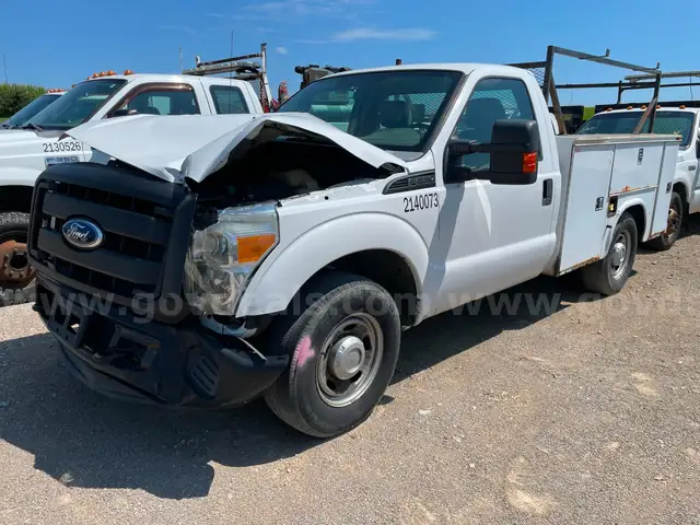2012 Ford F-250 SD XL 2WD REG CAB Utility Body with 6.2L V8