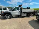 2011 Ford F-450 SD XL Reg Cab DRW 2WD Stake Bed Body with 6.8L V10