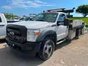 2011 Ford F-450 SD XL Reg Cab DRW 2WD Stake Bed Body with 6.8L V10