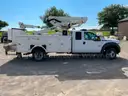2013 Ford F-550 XLT SD DRW 2WD EXT CAB PICKUP w/ Versalift Crane and 6.7L V8