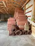 Lot of Wooden Snow Fence and Tee Posts, Approx. 10,000 Ft.