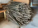 Lot of Wooden Snow Fence and Tee Posts, Approx. 10,000 Ft.