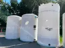 Lot of (7) Large Liquid Storage Tanks