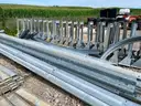Lot of Galvanized Guard Rail and Misc. Related Parts