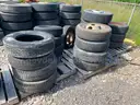 Large Lot of Misc. Tires/Wheels