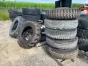 Large Lot of Misc. Tires/Wheels