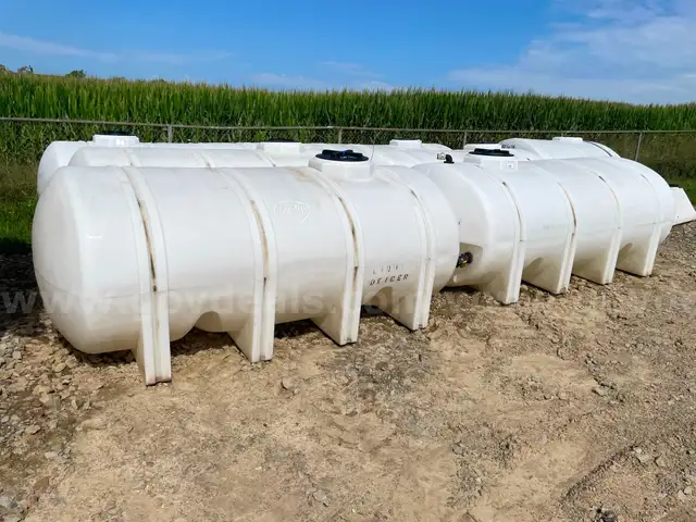 Lot of (7) 1,200 Gallon Liquid Tanks
