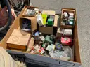 Lot of a Vintage Field Scroll Saw and Various Facility Maintenance Tools/Items