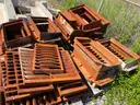 Lot of Storm Drain Grates and Related Components