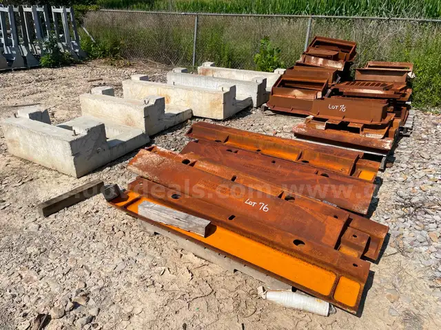 Lot of Storm Drain Grates and Related Components