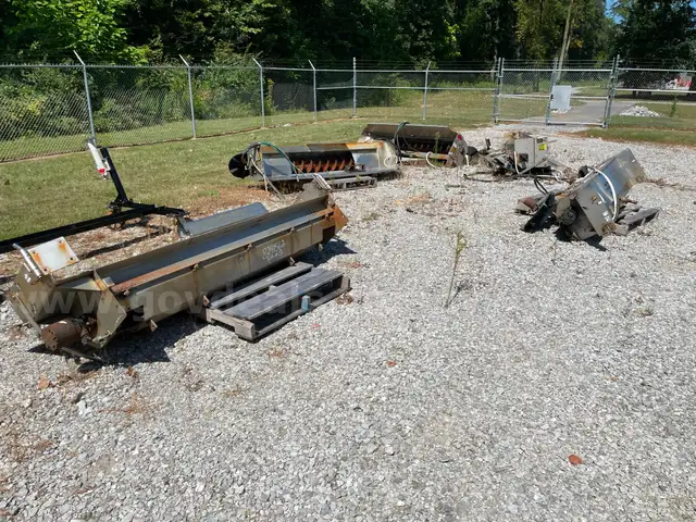 Lot of (5) Swenson Stainless Tailgate Spreaders