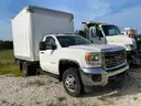 2015 GMC Sierra 3500HD Box Truck with 6.6L V8 OHV 16V DIESEL