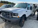 2004 Ford F-450 XL SD Reg Cab 4WD DRW Flatbed with 6.0L V8 Diesel