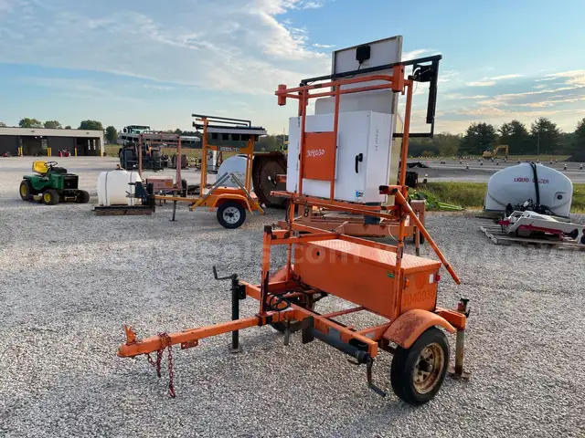 All Traffic Solutions, Model ATS5, Speed/Radar Trailer