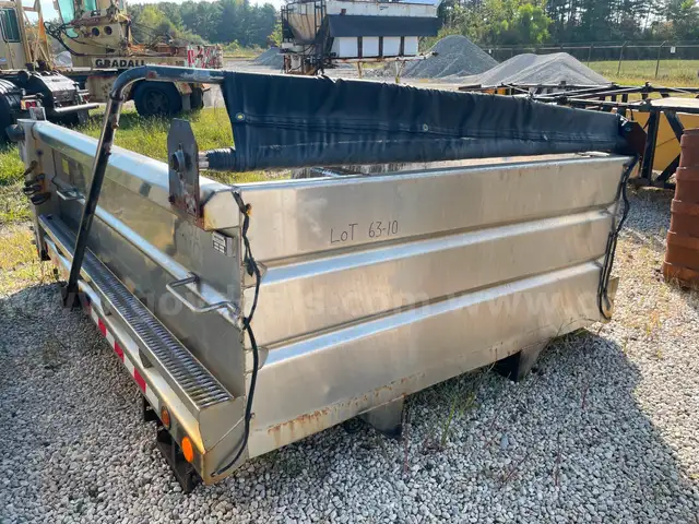 Lot of a Galion-Godwin Single Axle Stainless Bed &#x26; a Werk-Brau Bucket