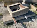 Lot of Misc. Concrete Basins, Headwalls, and (2) Brine Tanks