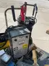 LOT OF GENERATOR, DRILL PRESS, MISC DIAGNOSTIC TOOLS, BATTERY CHARGERS