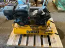 Lot of DEWALT Compressor/JACK