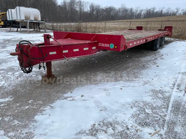 2002 Eager Beaver Equipment Trailer, Model 20XPT