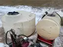 Lot of Various Liquid Tanks, Snow Removal Related