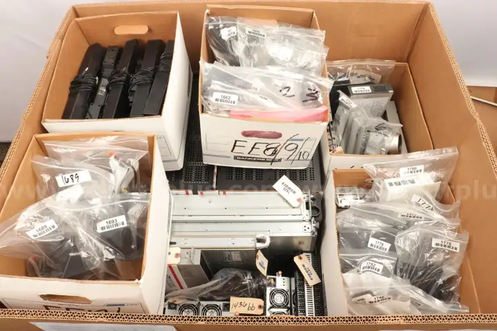 Lot &#x22;A&#x22; 15 Pallets 5227lbs Computers, Networking, IT, Servers And More Fortune 500 Asset Relocation Liquidation