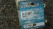 Trailer with 1 7/8 inch Ball Hitch