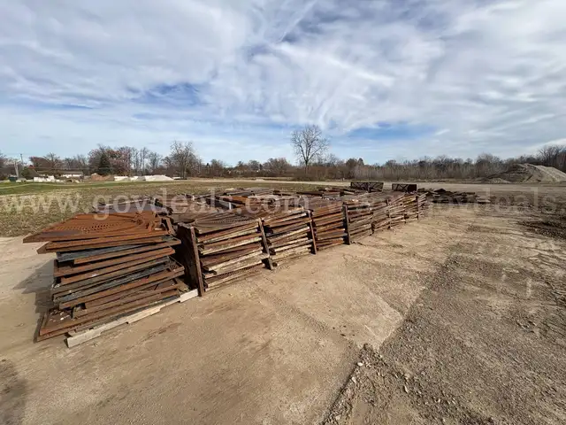 Tree grates, cast iron, approx. 350 halves