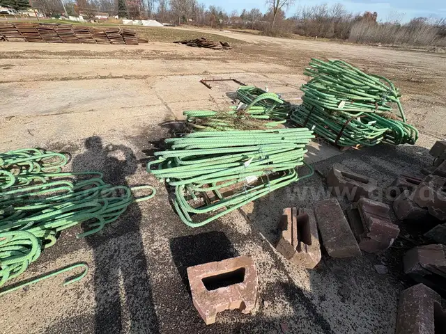 Coated Rebar as pictured