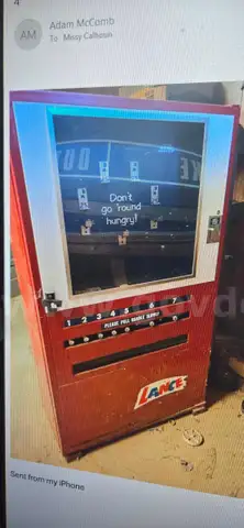 Antique Lance Cracker /Snack Machine