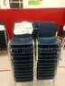 Small child&#x27;s classroom chair, blue, set of 24