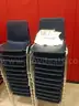 Small child&#x27;s classroom chair, blue, set of 24