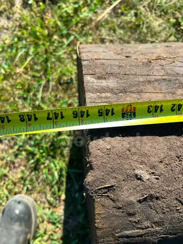 15&#x22;x12&#x27; Treated Posts