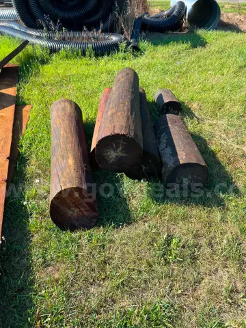 15&#x22;x5&#x27; Treated posts