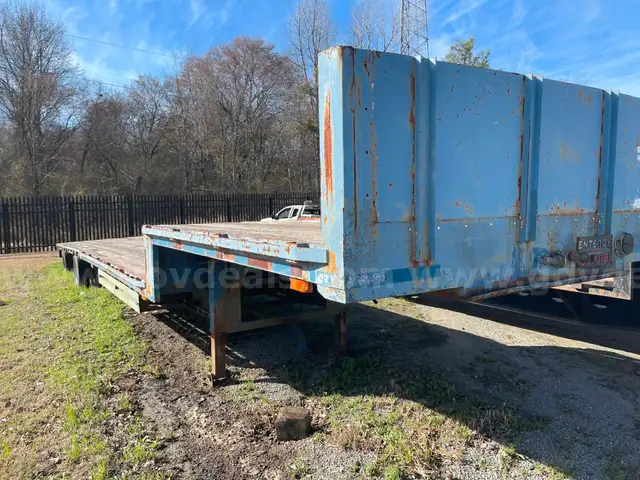 1992 Tarasport 8’x50’ Step Deck Equipment Trailer